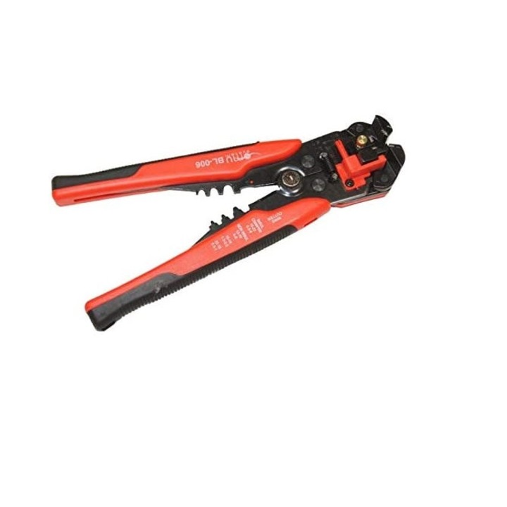 Клещи за рязане, кримпване и снемане на изолация OMU SYSTEM, 0,2-6 мм², 200 мм