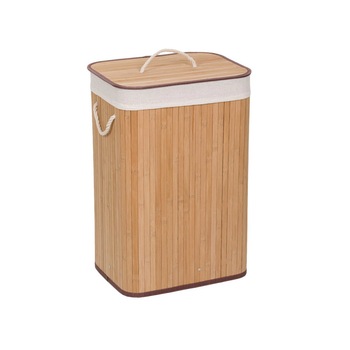 Cos de rufe, din bambus, crem, 72 litri, Zagato® Cos de rufe, din bambus, crem, 72 litri, Zagato®