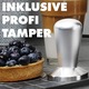 Еспресо машина с мелница Barista Pro, Gastroback - 42616, черна/неръждаема стомана