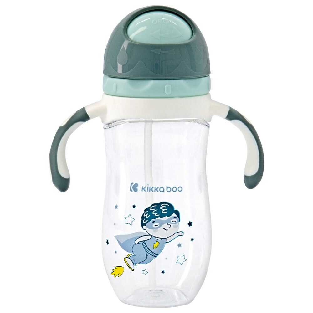 Cana cu pai si manere 300 ml din tritan Superboy