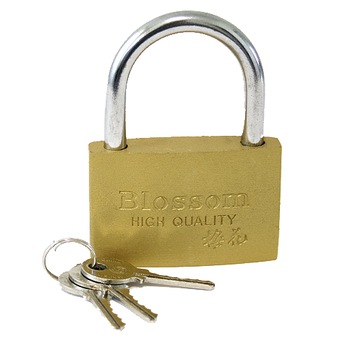 Lacat suspendat acoperit cu alama, 50mm, 3 chei incluse, Slovakia Trend Lacat suspendat acoperit cu alama, 50mm, 3 chei incluse, Slovakia Trend