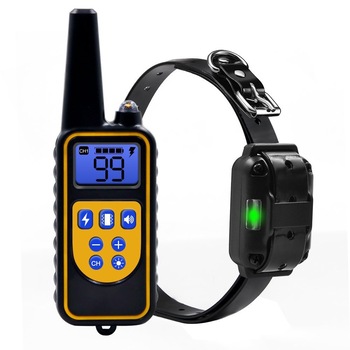 Zgarda electrica dresaj caini, OEM , 100 nivele reglabile, raza actiune 800 m, rezistenta la apa si praf, electrozi cauciucati , protectie piele caine , 21-69 cm, Negru Zgarda electrica dresaj caini, OEM , 100 nivele reglabile, raza actiune 800 m, rezistenta la apa si praf, electrozi cauciucati , protectie piele caine , 21-69 cm, Negru