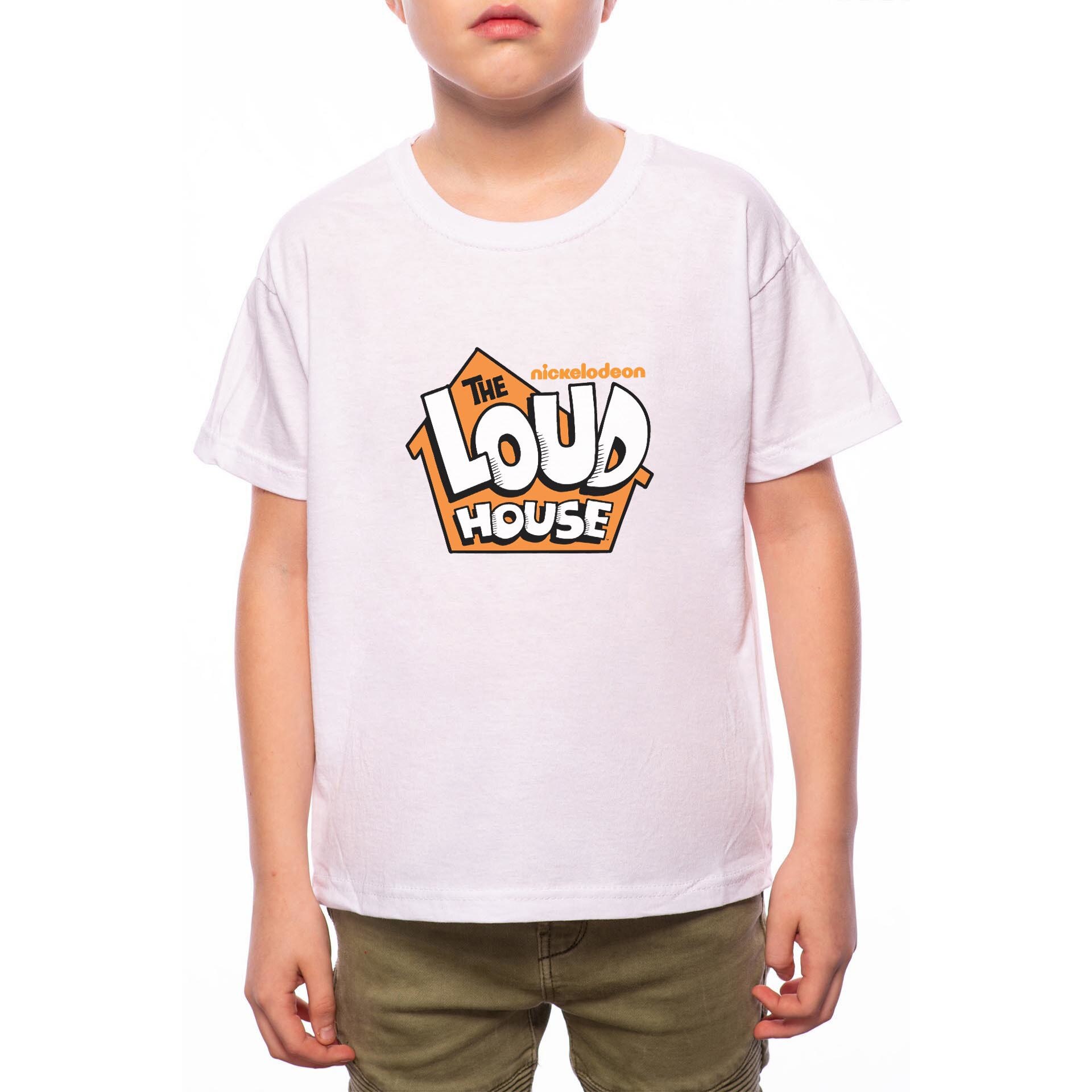 Tricou Baiat, The Loud House, 100% Bumbac, Alb, W59