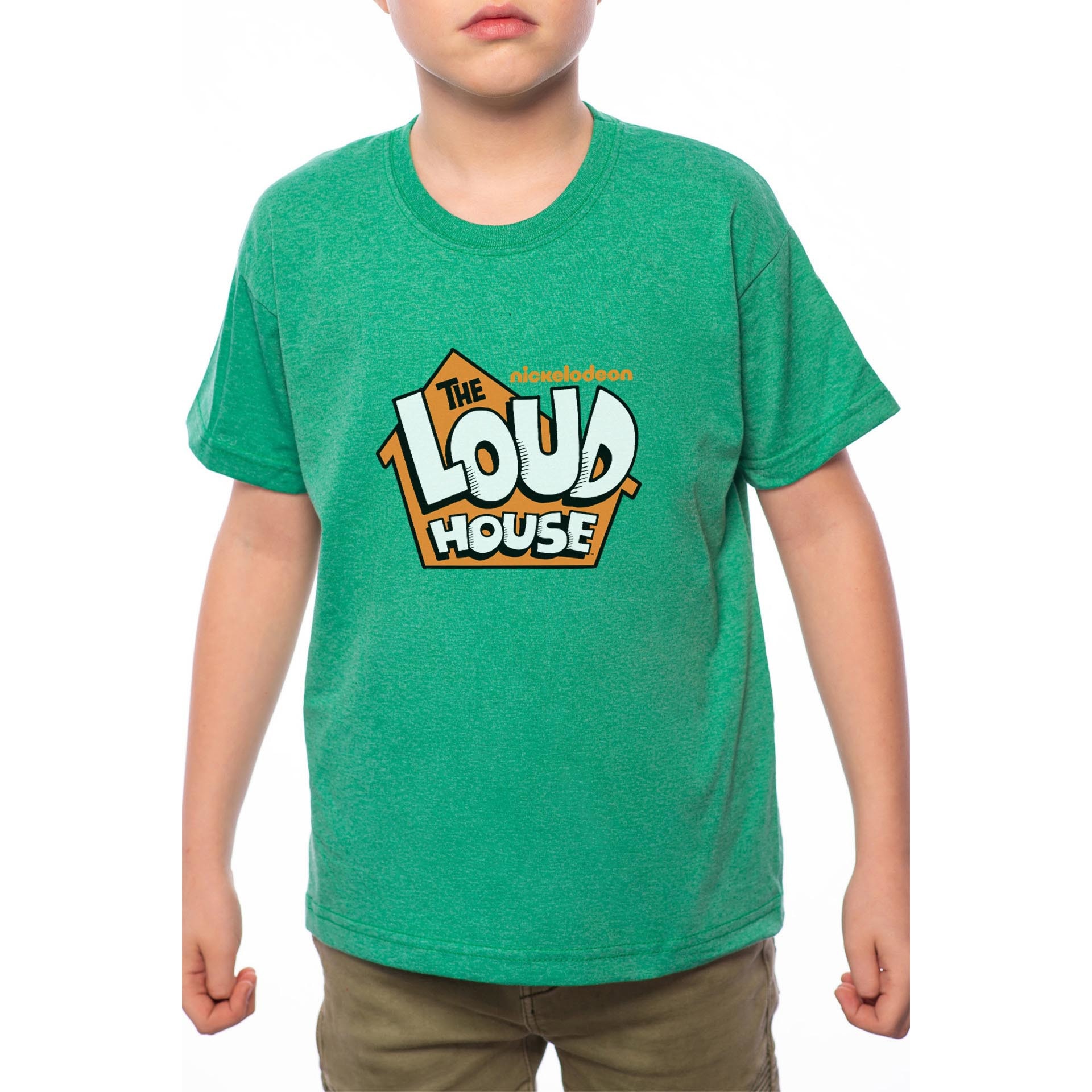 Tricou Baiat, The Loud House, 100% Bumbac, Verde, G59