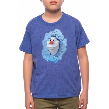 Tricou Baiat, Olaf, 100% Bumbac, Albastru, A90 Tricou Baiat, Olaf, 100% Bumbac, Albastru, A90
