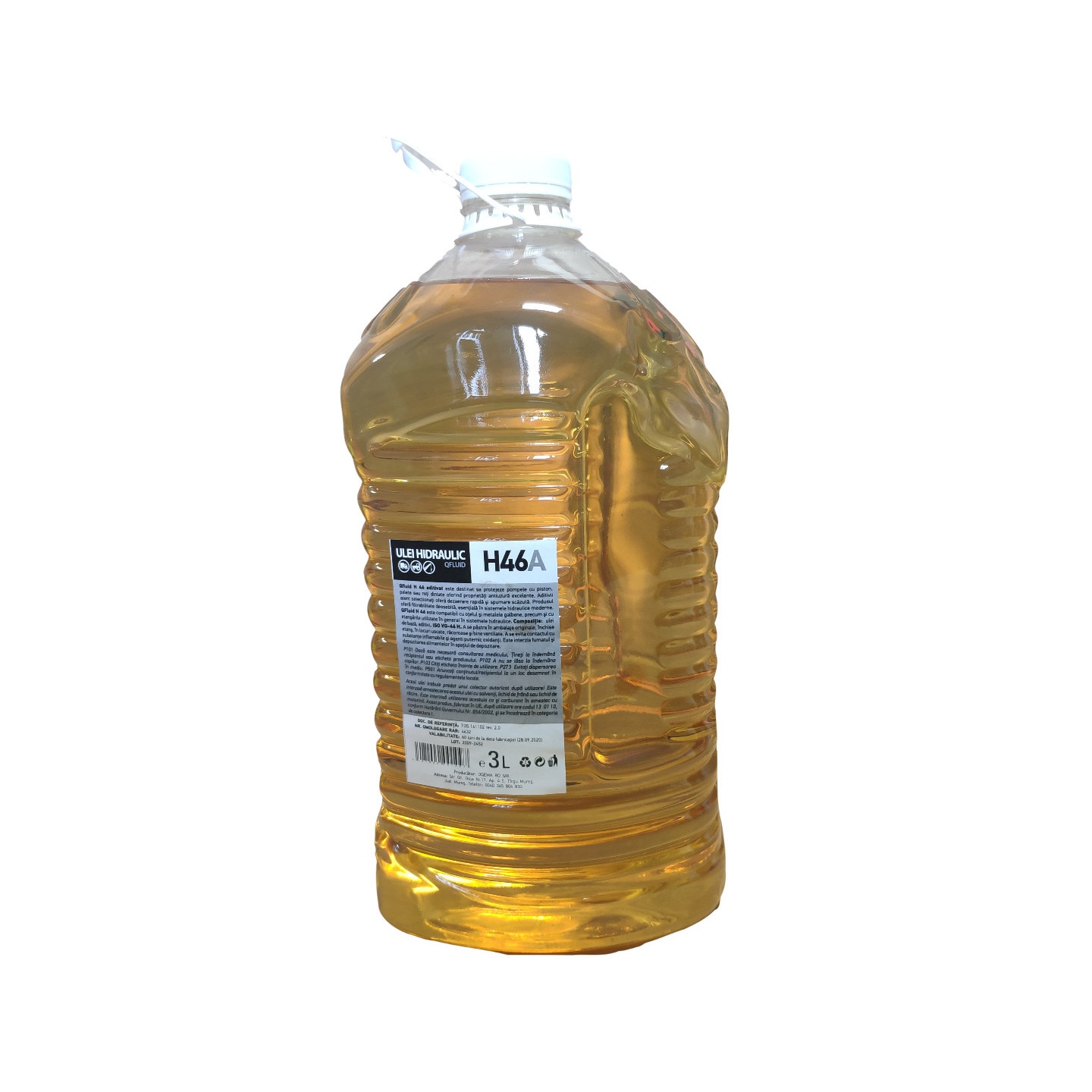 Ulei hidraulic H46,Qfluid la 3 litri