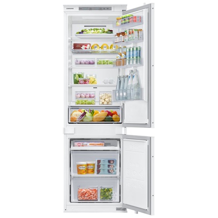 Combina frigorifica incorporabila Samsung BRB26602FWW/EF, 267 l, Clasa F, No Frost, H 177.5 cm