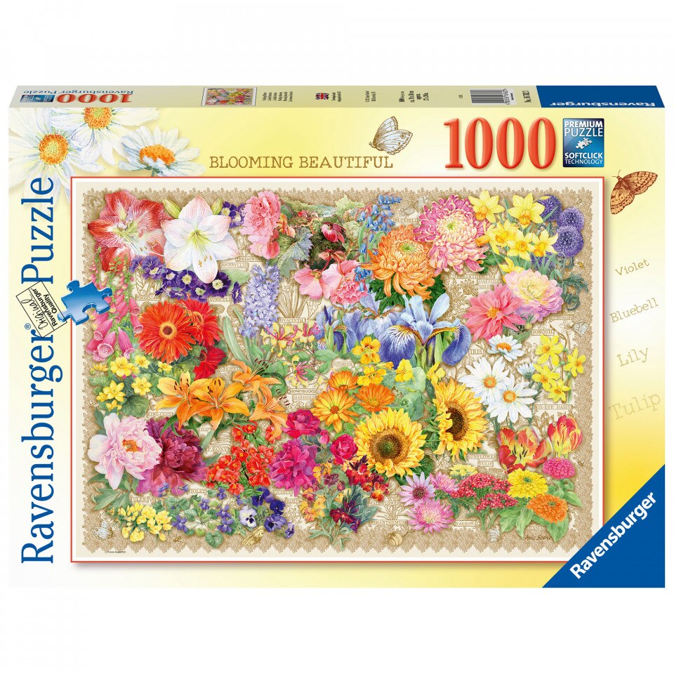 Puzzle Flori, 1000 Piese
