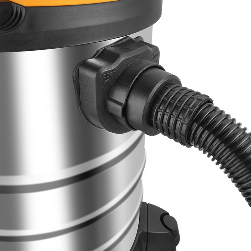 Aspirator industrial TOLSEN 1200W, 30L, FX Force Xpress, Umed si uscat, Motor cupru, Rezervor inox, Debit 1.9 m³/min, Presiune 17KPa, Filtru HEPA, Accesorii incluse, Furtun 1.5m, Cablu 2.3m, CE
