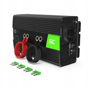 Invertor de tensiune 1000W/2000W 12V la 230V Volt USB DC AC Unda sinusoidala pura Green Cell Invertor de tensiune 1000W/2000W 12V la 230V Volt USB DC AC Unda sinusoidala pura Green Cell