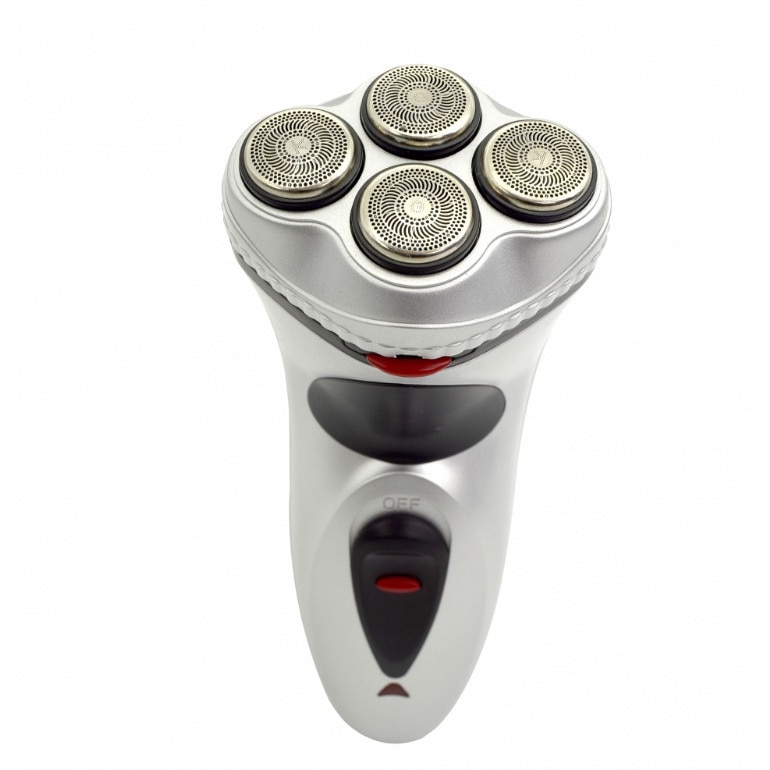 Aparat de ras electric, 4 Capete, Pop-up trimmer, Gri