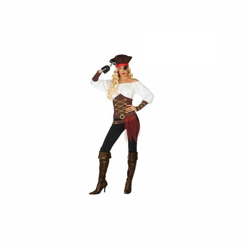 Costum Deghizare Pentru Adulti Pirat Femeie Ml Emagro 5898