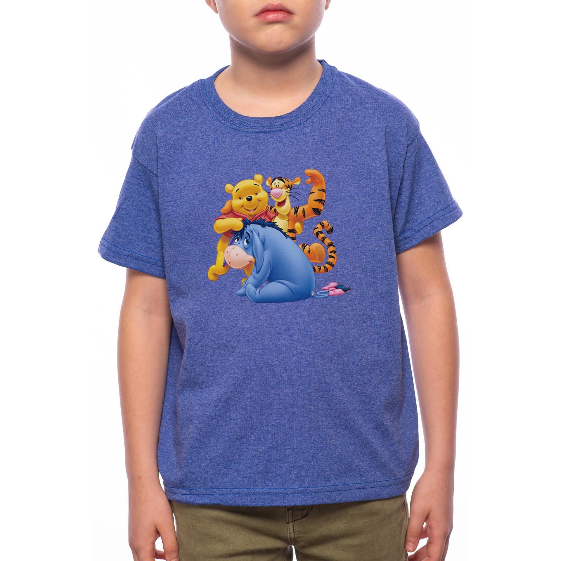 Tricou Baiat, Winnie The Pooh, 100% Bumbac, Albastru, A94