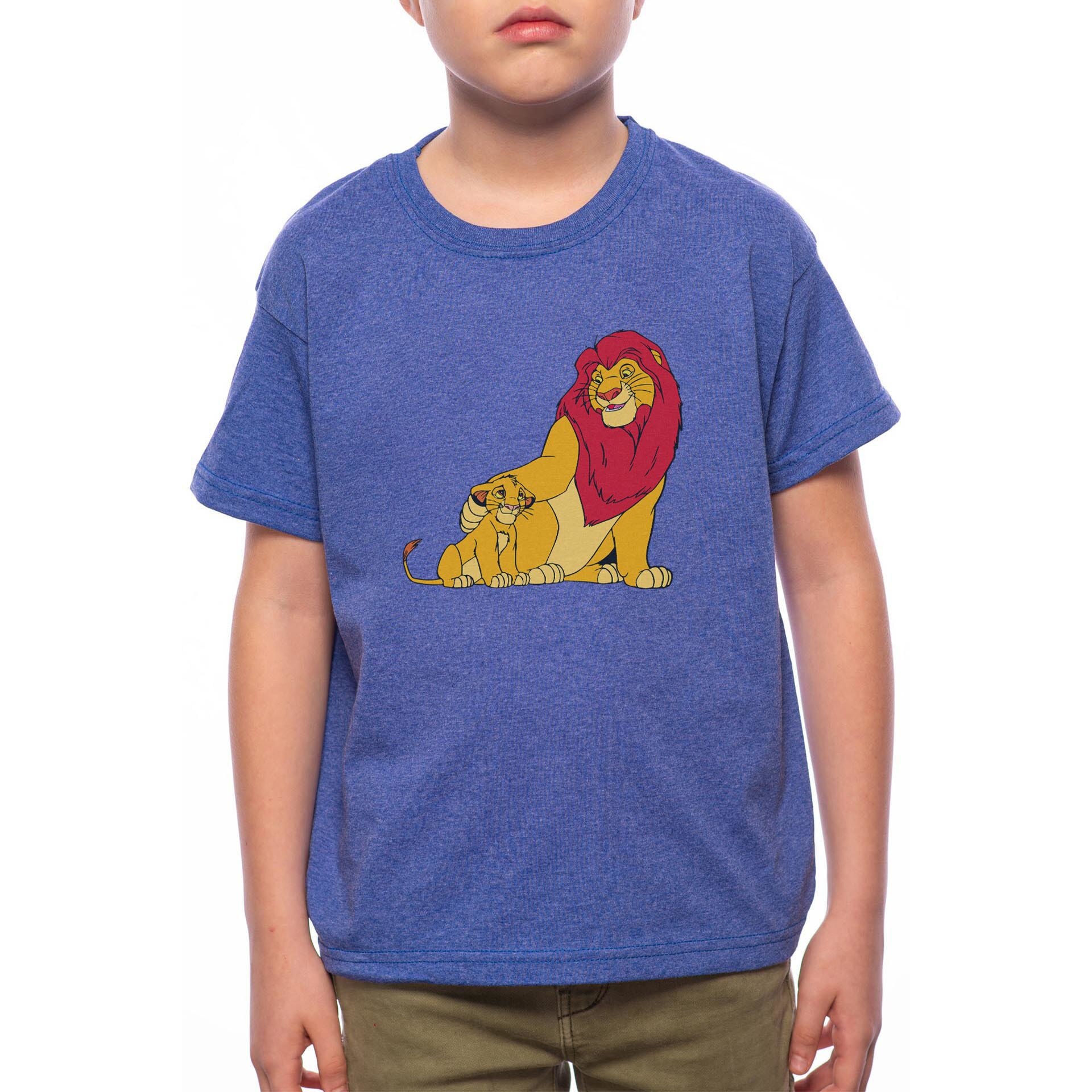 Tricou Baiat, Lion King, 100% Bumbac, Albastru, A96