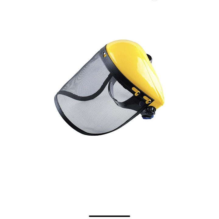 Viziera protectie motocoasa cu plasa