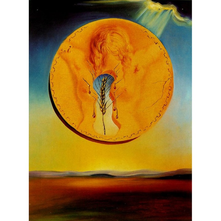 Vászonkép Printly, reprodukció Dali, Fertility, 50x70 cm