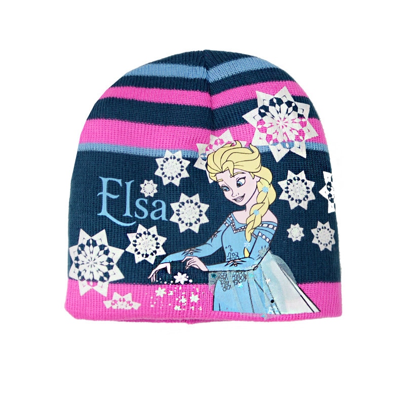 Caciula Frozen fulgi de nea 6376, Bleumarin