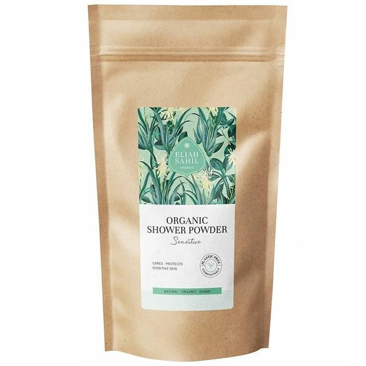 Tusfürdő Púder Sensitive Bio Refill 250 gramm Eliah Sahil