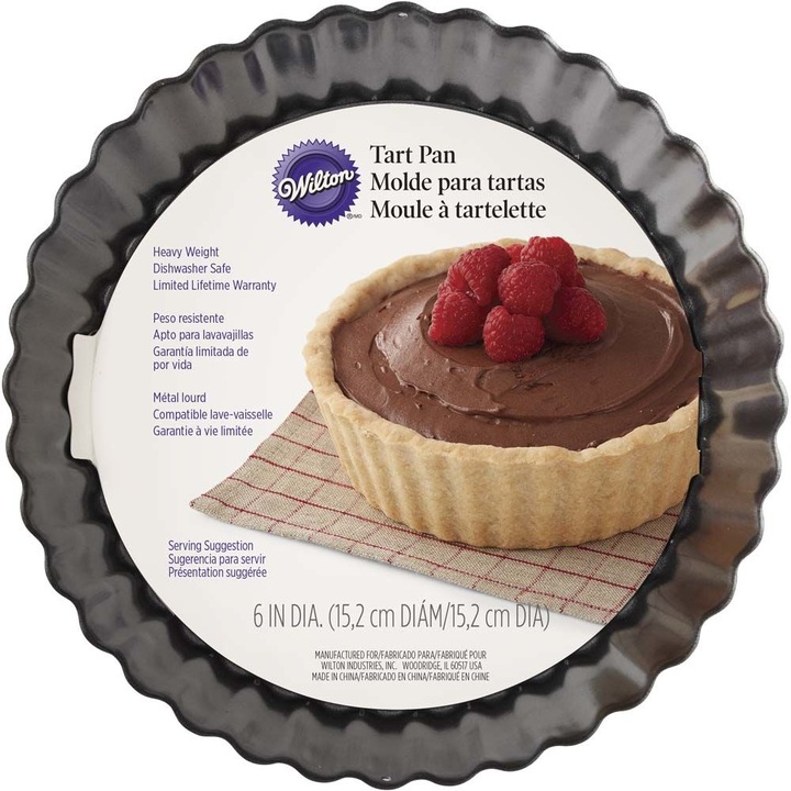 Форма за печене на мини торти от тефлон Wilton с диаметър 15,2см