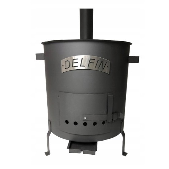 Cazan de gatit KTMXL ⌀45 cm, Delfin, negru