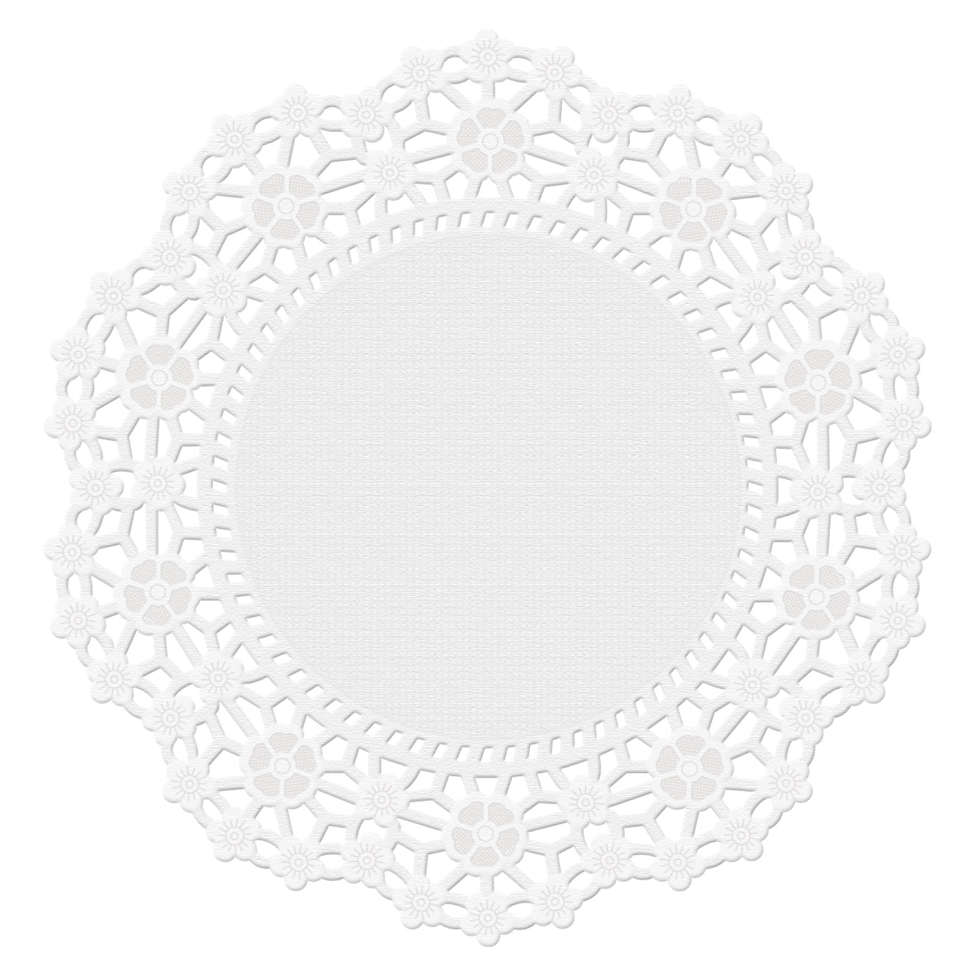 Set dantela din hartie pentru prajituri, Wilton, 10 bucati