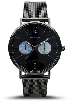 Ceas de dama Bering 14236-123, Otel inoxidabil, Analog, Negru Ceas de dama Bering 14236-123, Otel inoxidabil, Analog, Negru