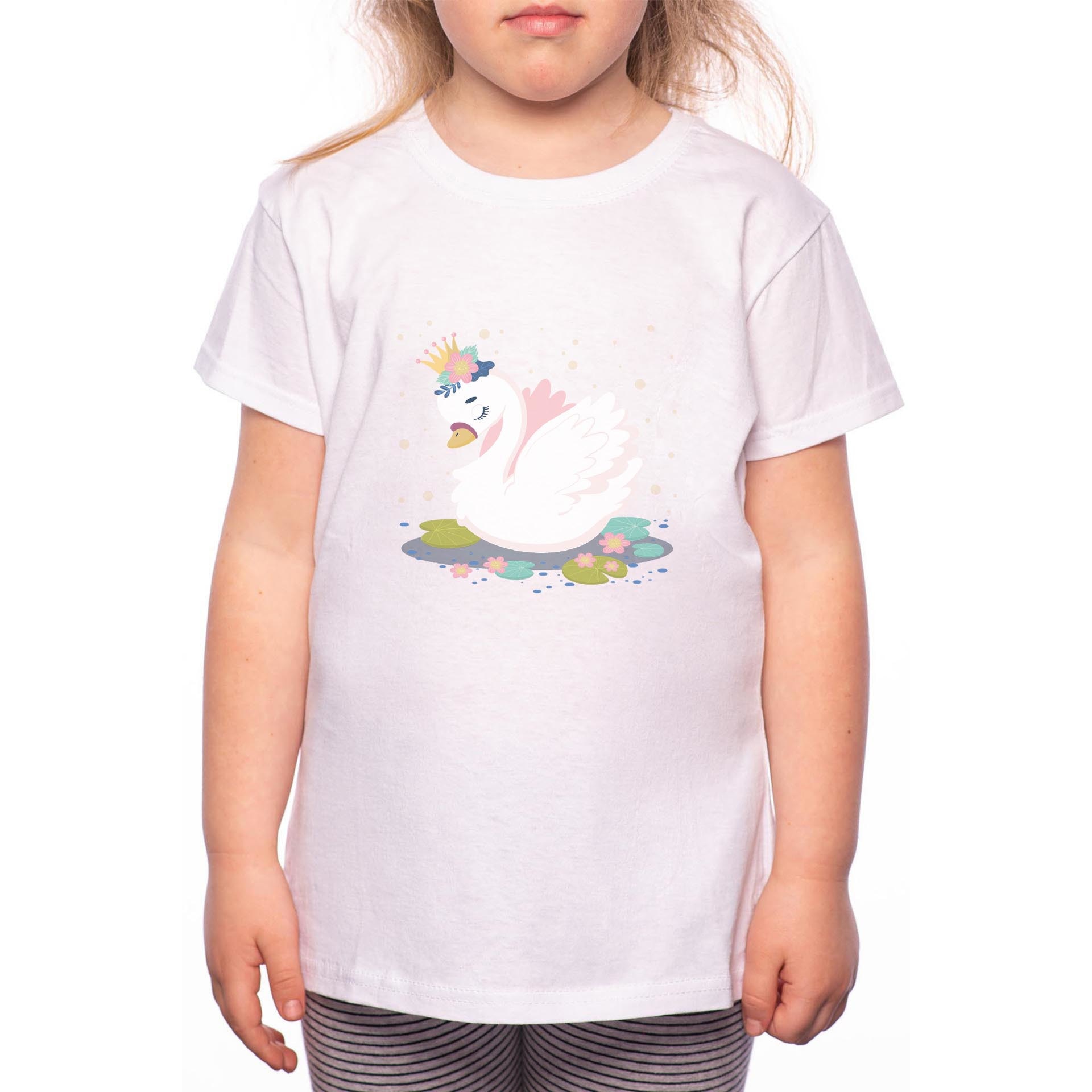 Tricou Fetita, Little Princess, 100% Bumbac, Alb, W78