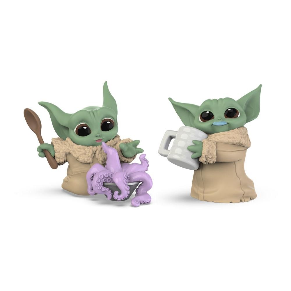 Set 2 figurine The Child Tentacle Soup & Milk Mustache Star Wars Mandalorian Bounty Collection 6 cm Figure 2-Pack