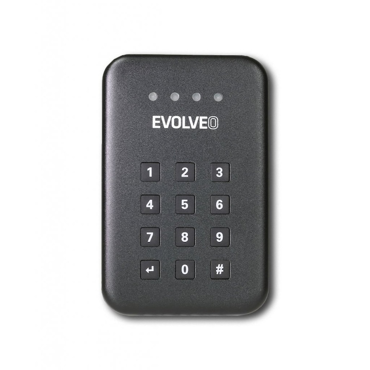 Evolveo külső HDD/SSD, 2.5" Encrypt 1 - USB 3.0