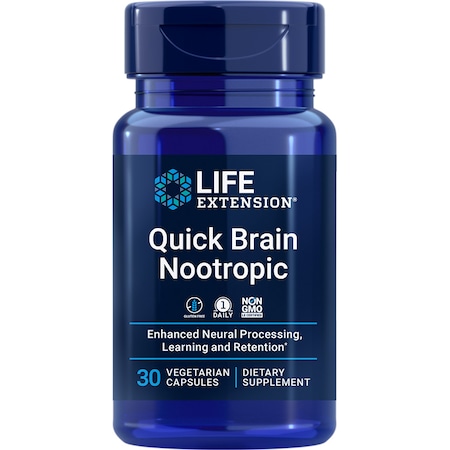 Quick Brain Nootropic 30 capsule Life Extension