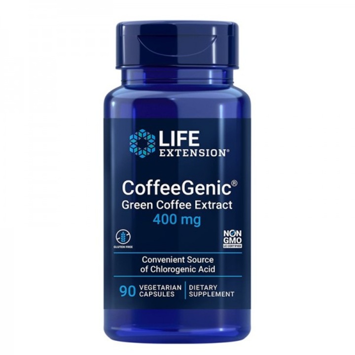 CoffeGenic Life Extension, 400 мг, 90 капсули