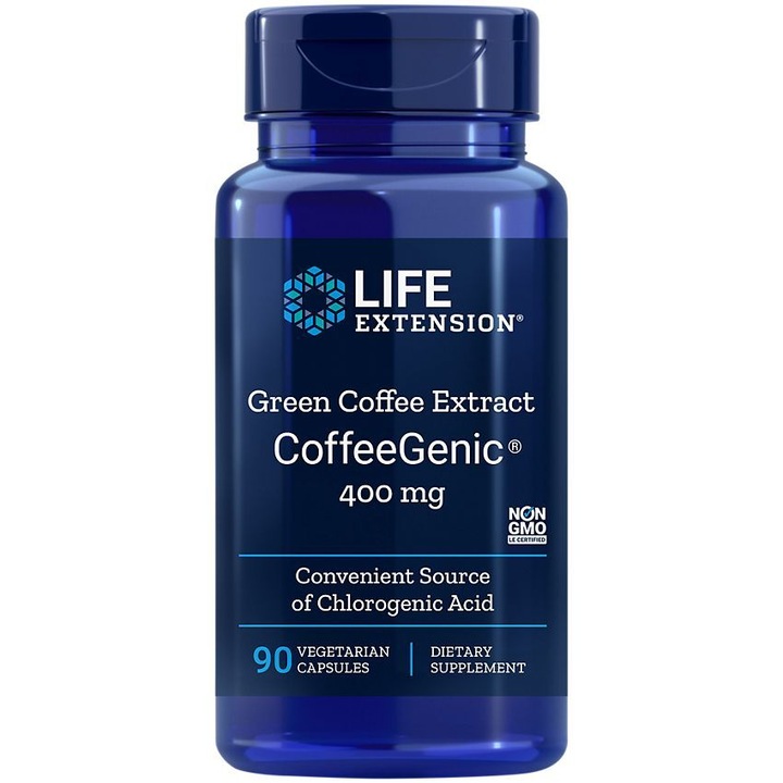 Life Extension CoffeGenic kapszula, 400 mg, 90 db