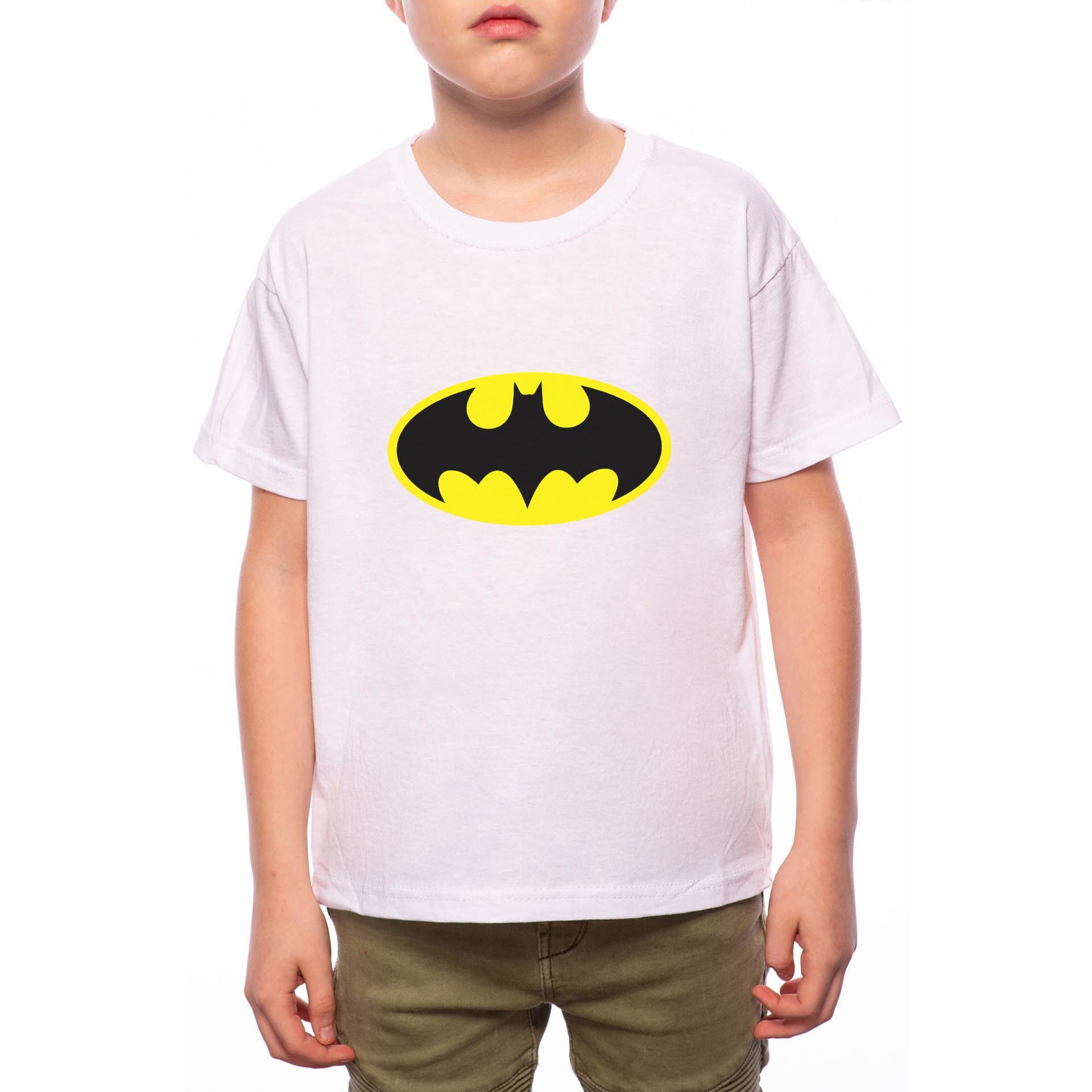 Tricou Baiat, Batman, 100% Bumbac, Alb, W46