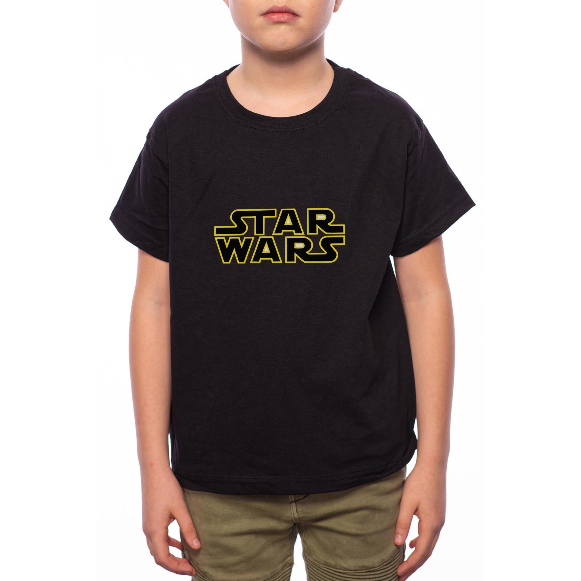 Tricou Baiat, Star Wars, 100% Bumbac, Negru, B66