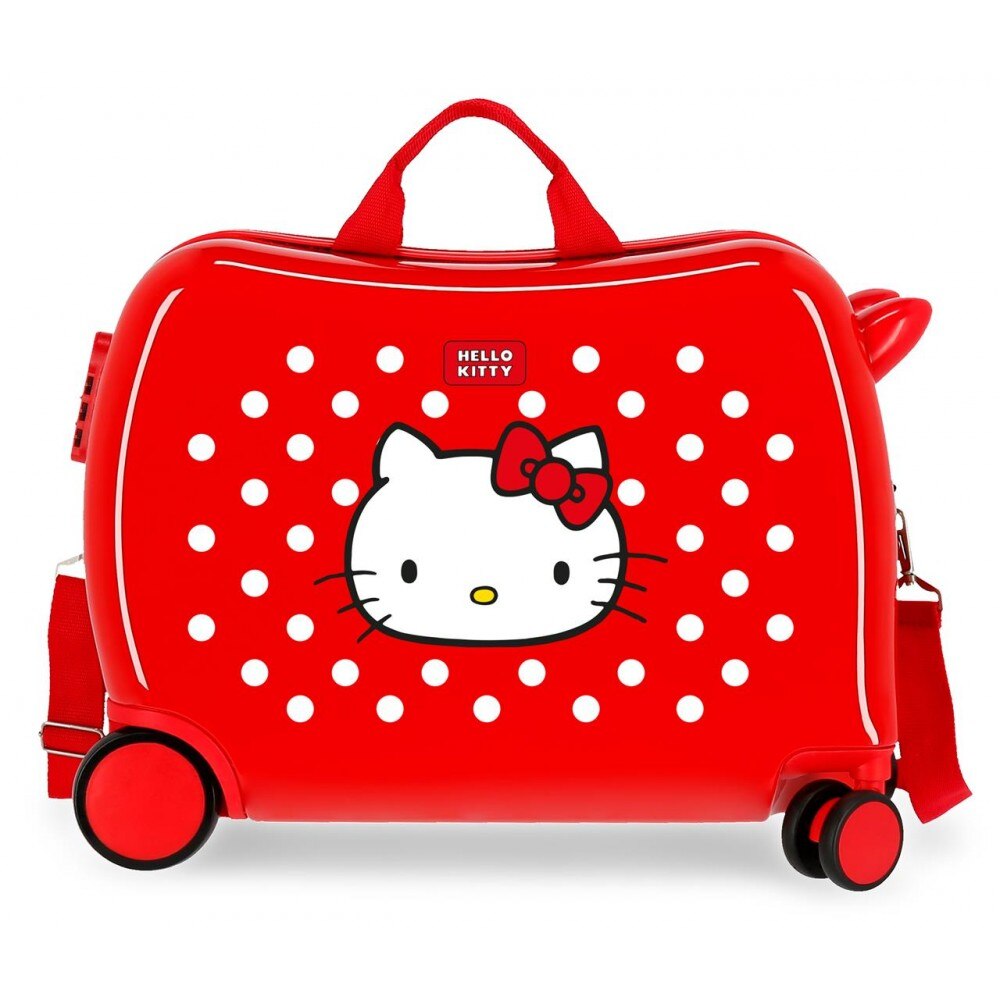 Valiza calatorie ABS Castle of Hello Kitty, rosie