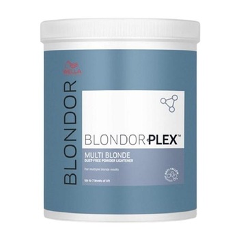Pudra decoloranta, 7 tonuri 800 g, Wella Professionals Blondor Plex Multi Blonde Pudra decoloranta, 7 tonuri 800 g, Wella Professionals Blondor Plex Multi Blonde