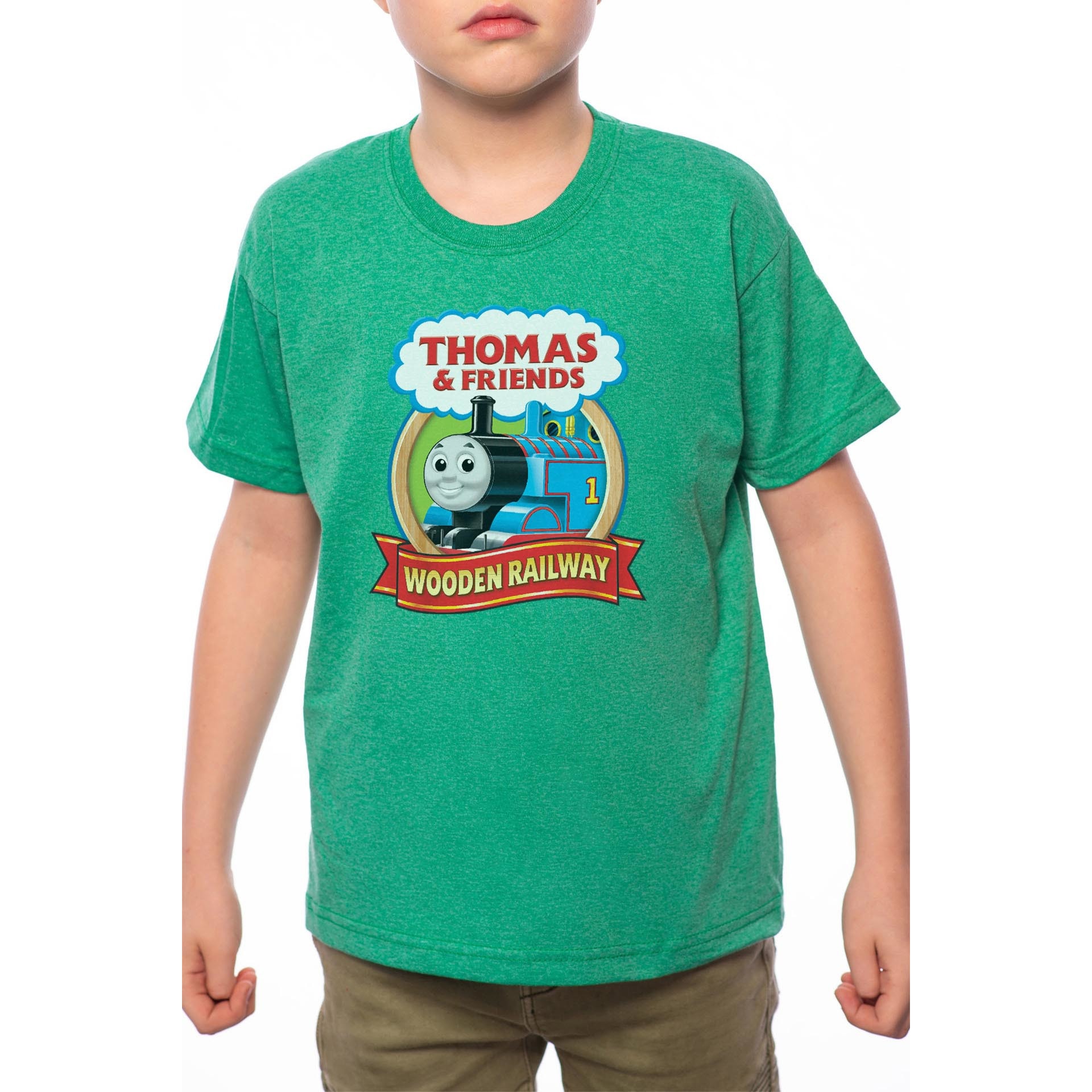 Tricou Baiat, Thomas And Friends, 100% Bumbac, Verde, G57