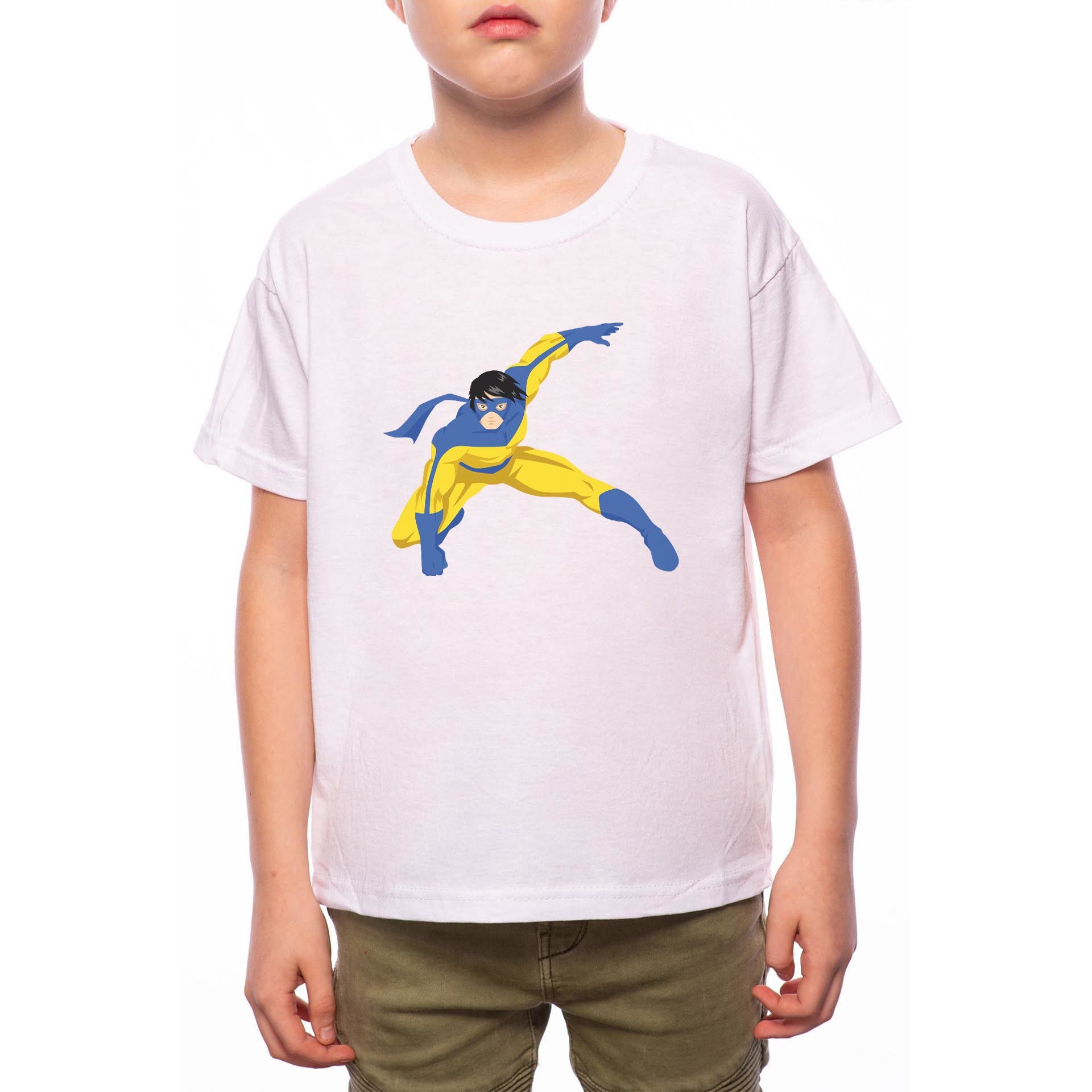 Tricou Baiat, Ninjas, 100% Bumbac, Alb, W84