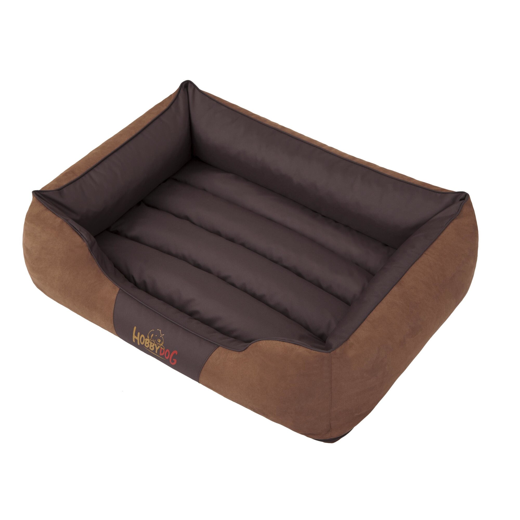 Culcus pentru animale de companie, HobbyDog Nice, Maro deschis, Nubuk, 110x90x25 cm