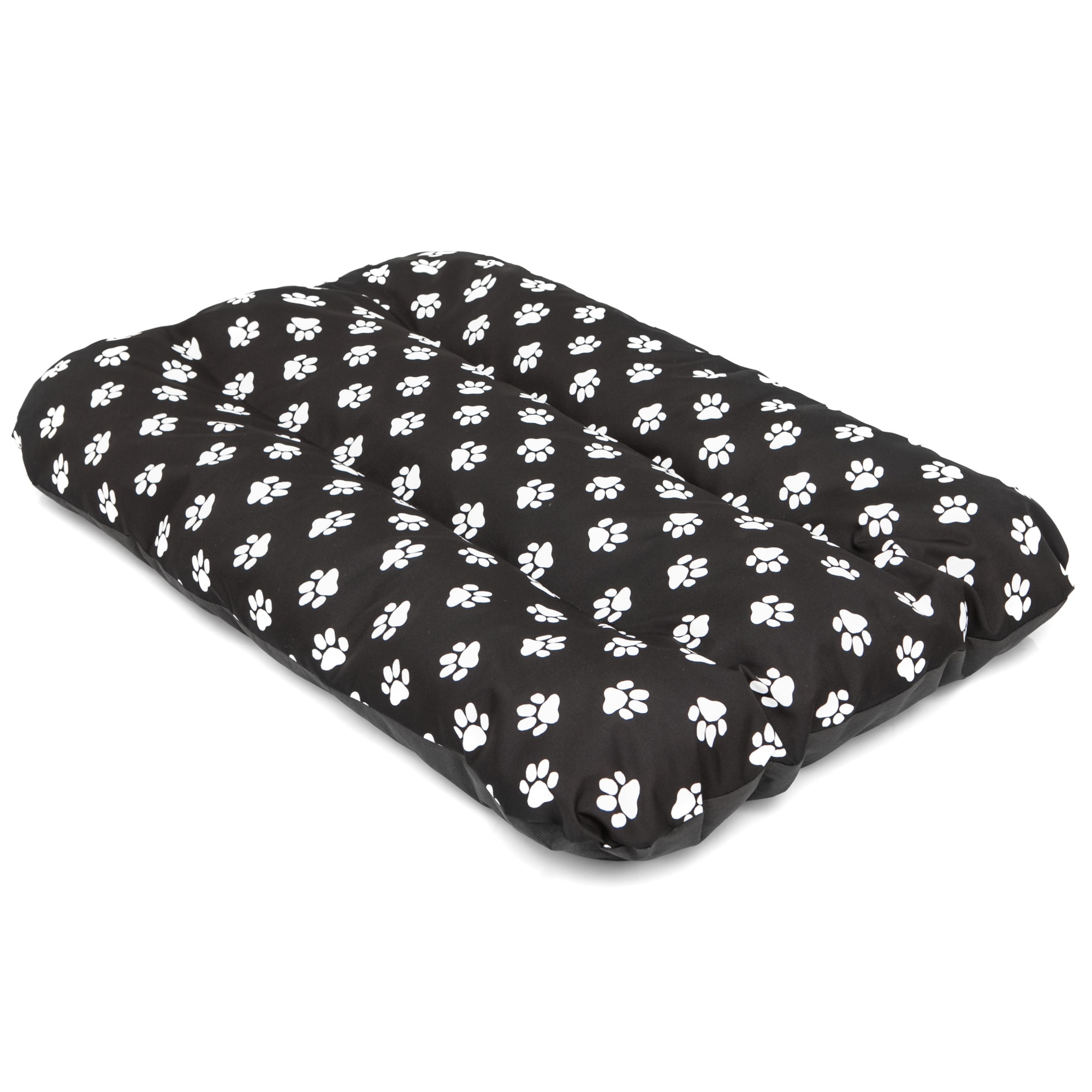 Saltea pentru animale de companie, HobbyDog Eco Prestige, Negru, Alb, 115x80x12 cm