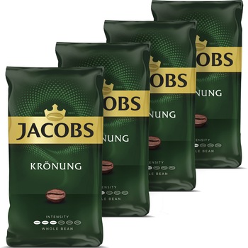 Pachet cafea boabe Jacobs Kronung Alintaroma, 4x1kg Pachet cafea boabe Jacobs Kronung Alintaroma, 4x1kg