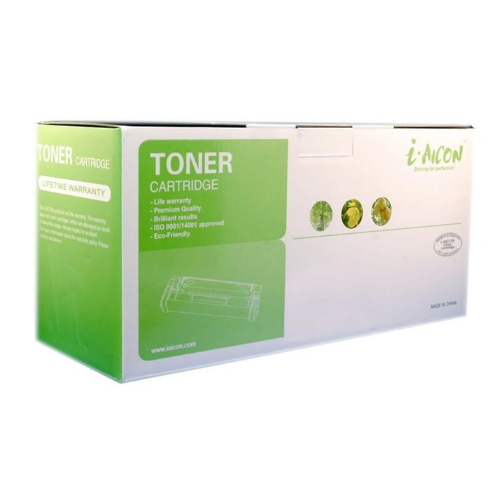Toner i-Aicon Lexmark 51B2H00/51B0HA0, Negru, 8500 Pagini, Compatibil Lexmark