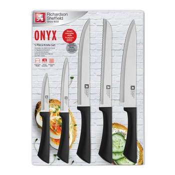 Set cutite Richardson Sheffield Onyx, 5 piese Set cutite Richardson Sheffield Onyx, 5 piese