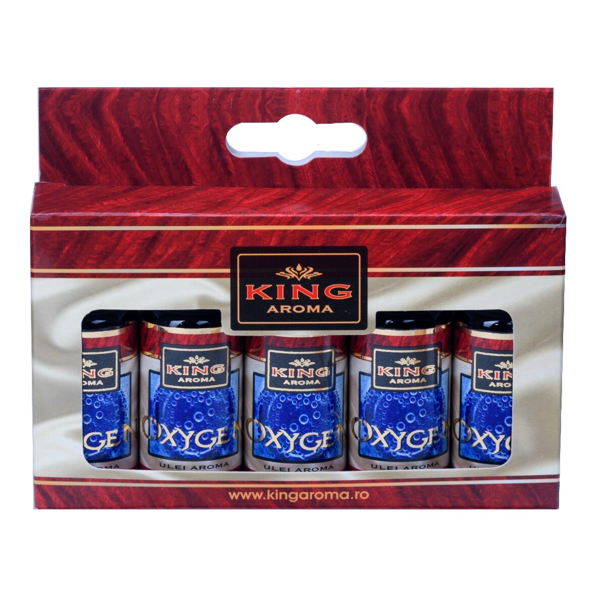 Pachet 5 uleiuri aromaterapie Oxygen, Kingaroma, 10 ml