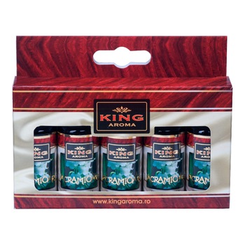 Pachet 5 uleiuri aromaterapie Lacramioare, Kingaroma, 10 ml Pachet 5 uleiuri aromaterapie Lacramioare, Kingaroma, 10 ml