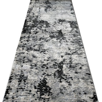 Covor traversa gri / negru / alb 80x550 cm grosime 12 mm, greutate 2,3 kg/mp Covor traversa gri / negru / alb 80x550 cm grosime 12 mm, greutate 2,3 kg/mp