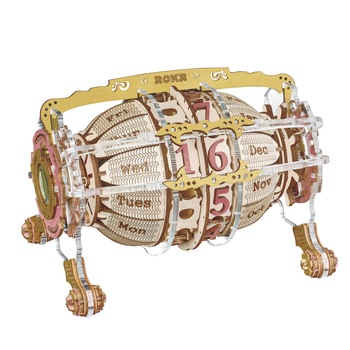 Puzzle 3D Mecanic , Ceas Calendar Masina Timpului, 250 piese Puzzle 3D Mecanic , Ceas Calendar Masina Timpului, 250 piese