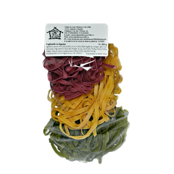 Tagliatelle cu mix legume, 200g