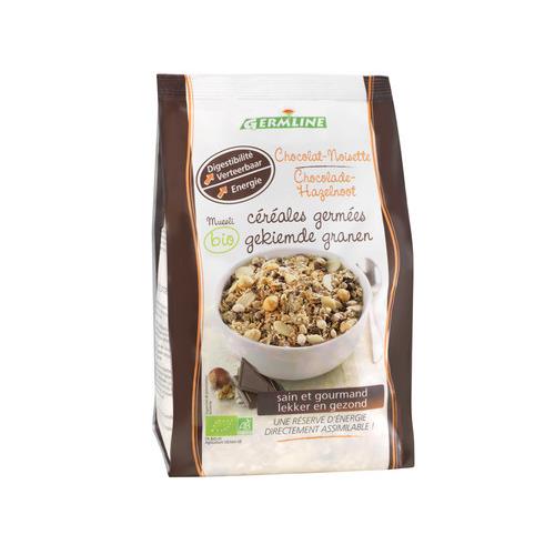 Musli din Cereale Germinate Ciocolata Alune Bio Germline 350gr