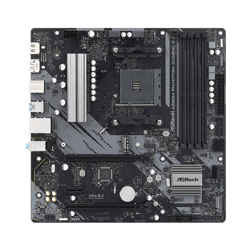 Placa de baza Asrock A520M Phantom Gaming 4 AMD AM4 mATX